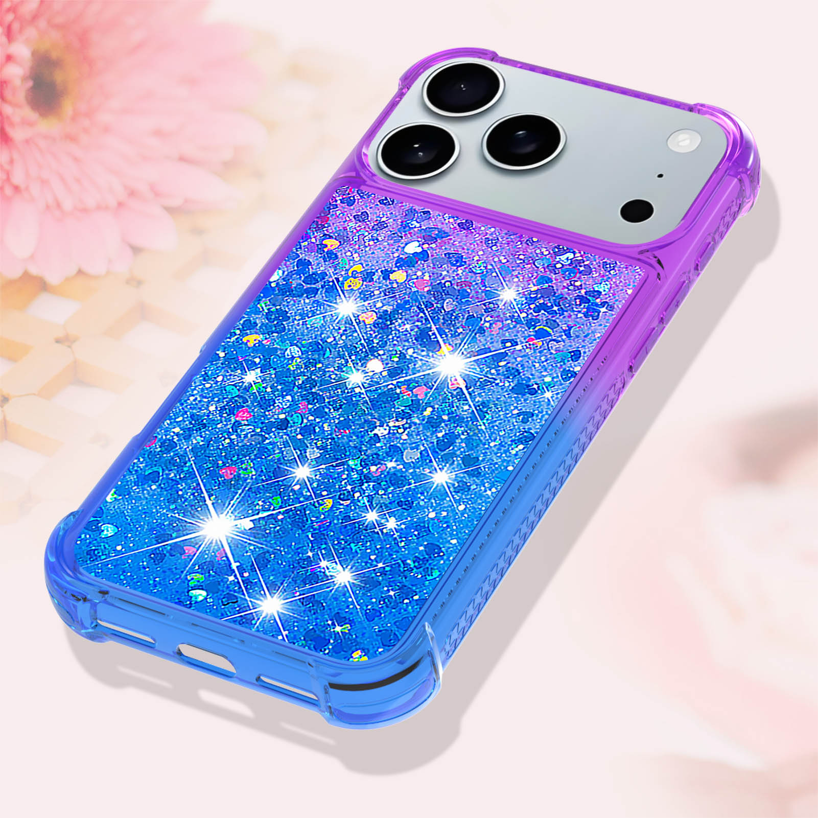 Fragance X - Gradient Bling Glitter Liquid Quicksand Etui