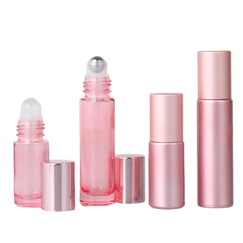 Attar Oil Roll On - 5/10ml różowy szklany butelka typu Roll-On