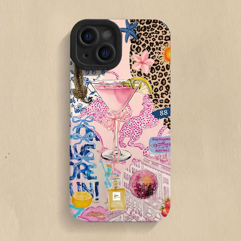 Fragance X - Etui na telefon z nadrukiem geparda