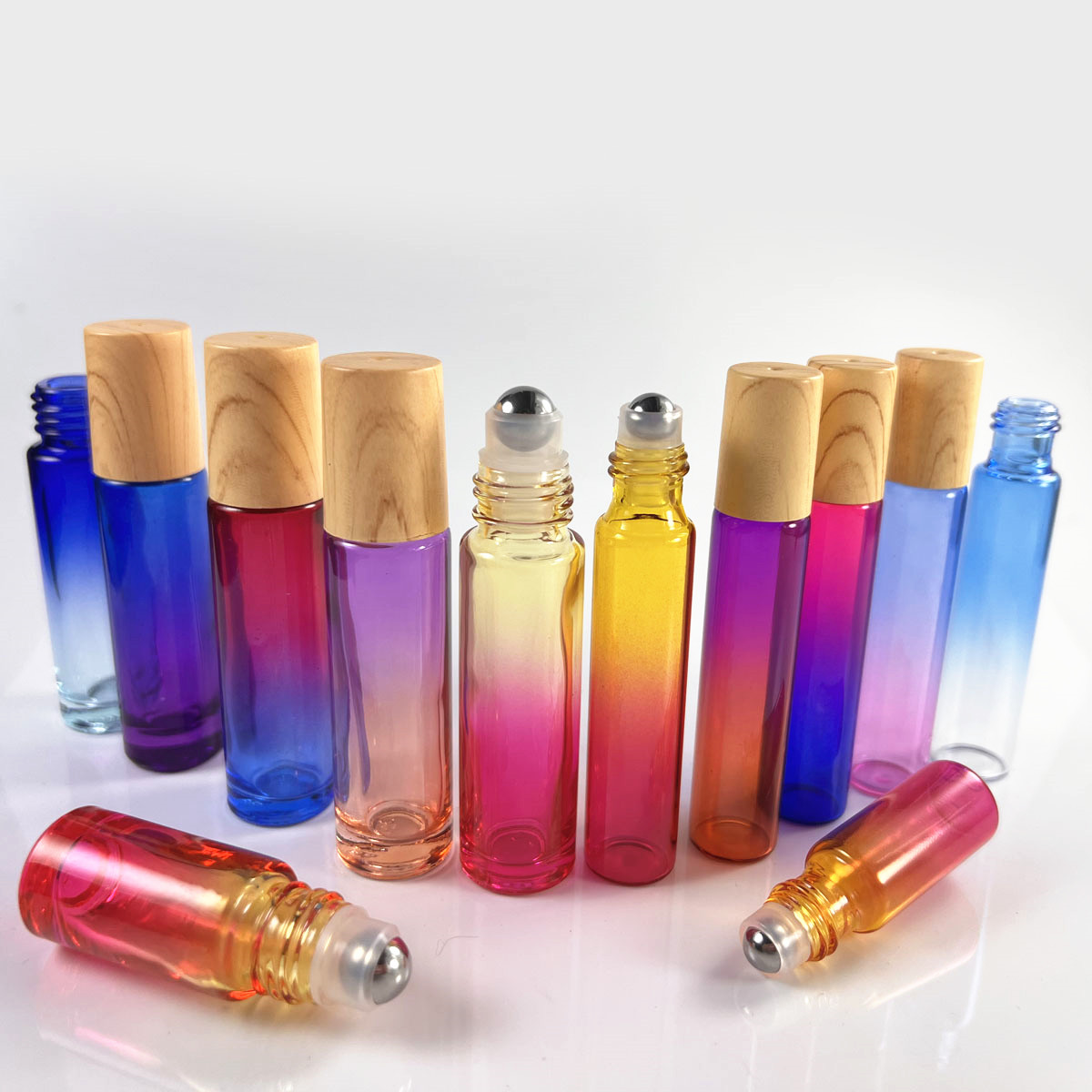 5X 10X Puste szklane butelki r – Attar Oil Roll On recenzja i cena