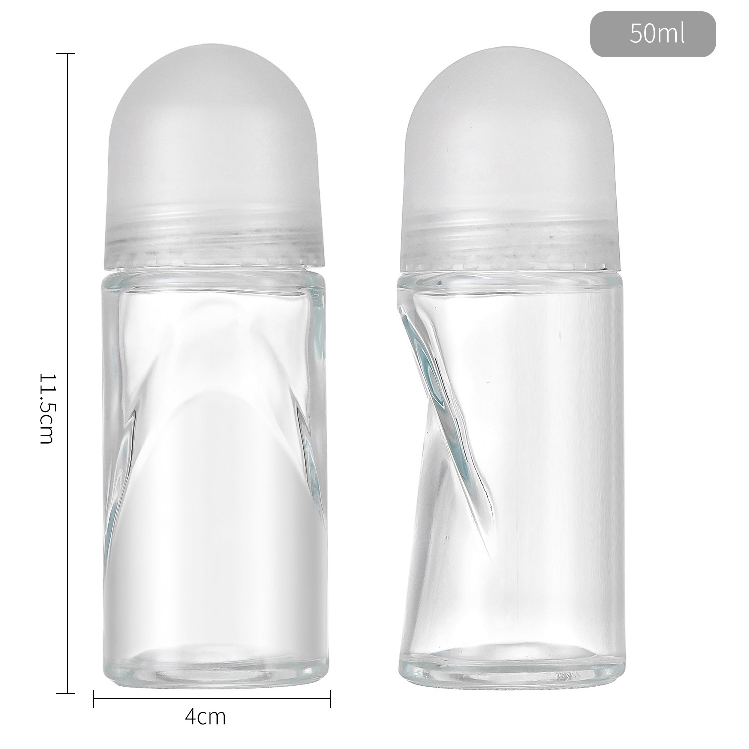 30/50ml Gruba szklana butelka  – Attar Oil Roll On recenzja i cena