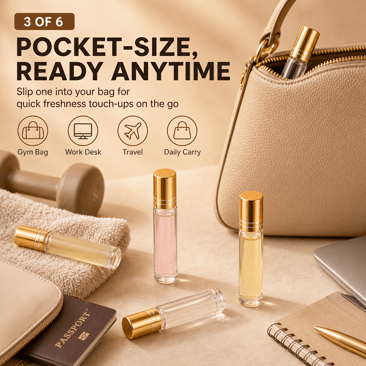 7/14 szt. Szklana butelka roll – Attar Oil Roll On recenzja i cena
