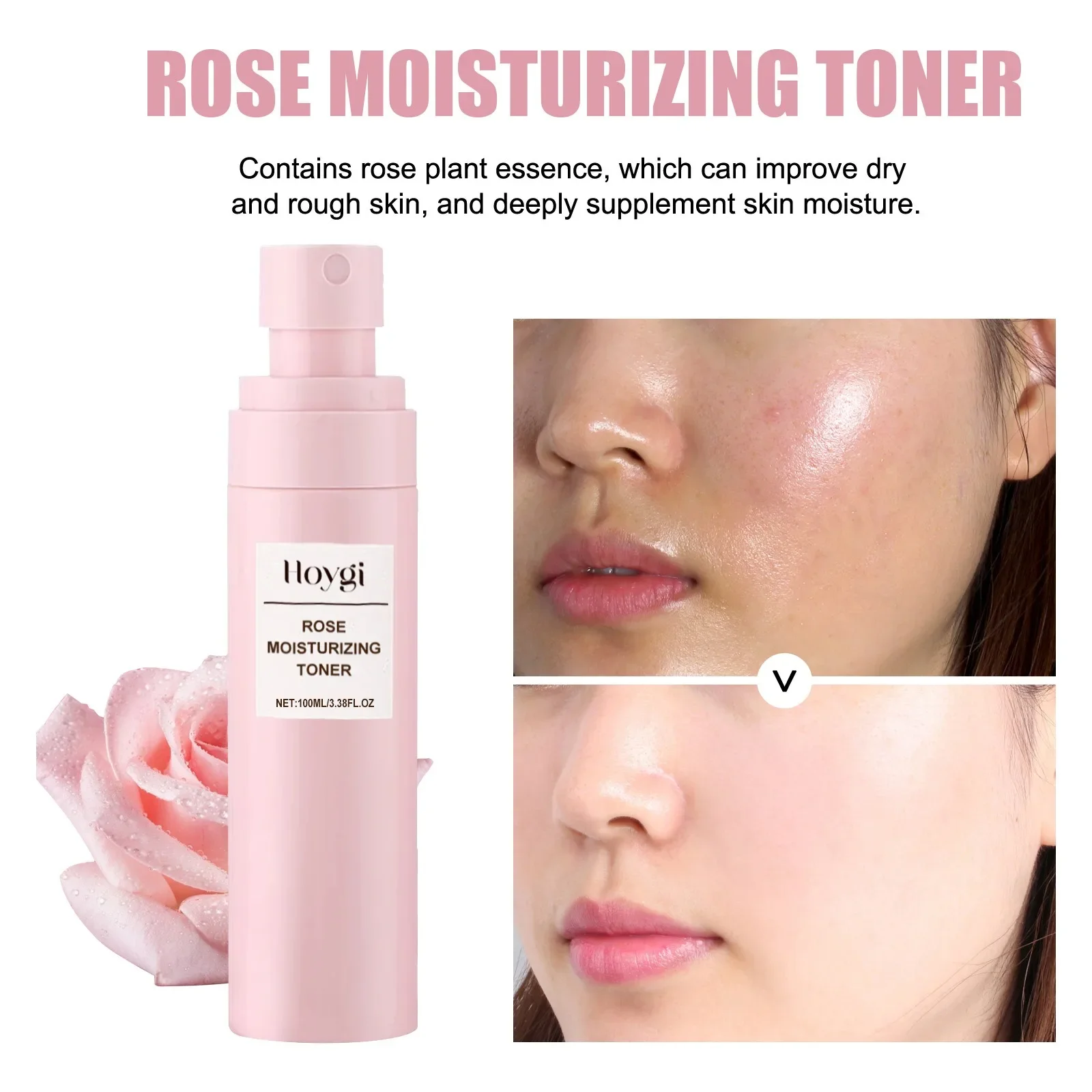 Spray do twarzy z wodą różaną, – Rose Water Spray recenzja i cena