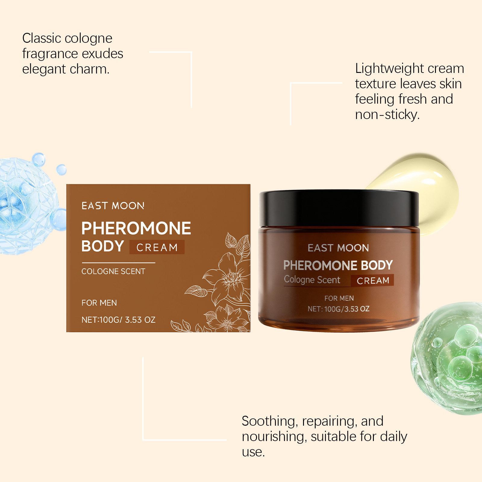 East Moon Men Fragrance Moistu – Perfume Light Fragrance recenzja i cena